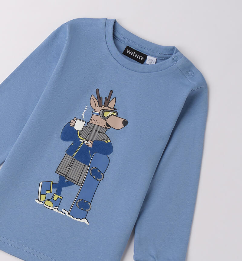 Maglia per bambino AZZURRO-3762