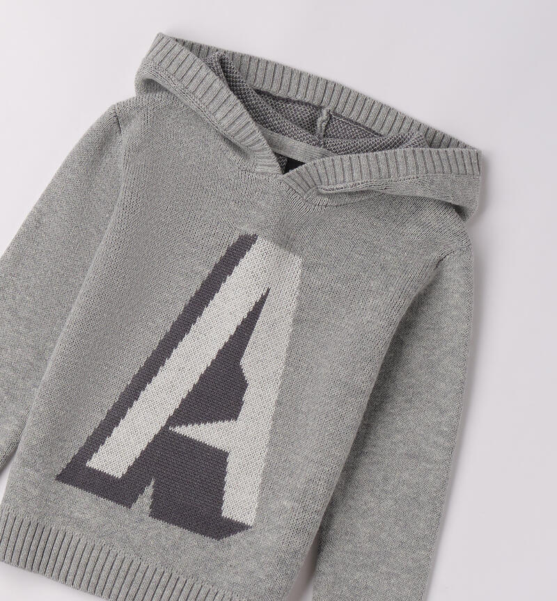 Maglione Sarabanda da bambino GRIGIO-8961