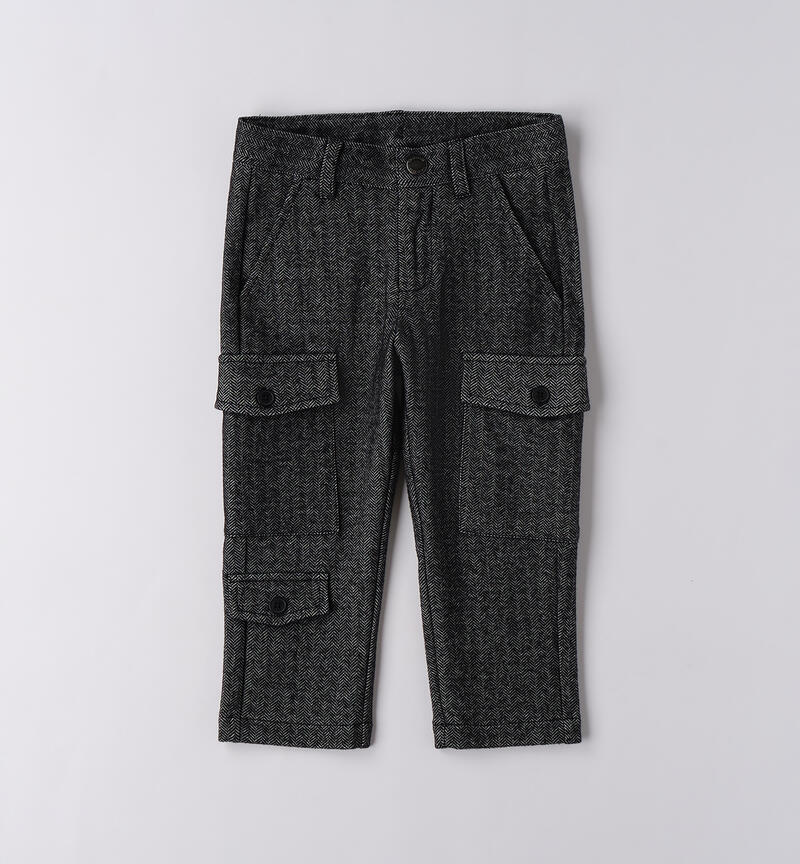 Pantalone da bambino NERO-0658