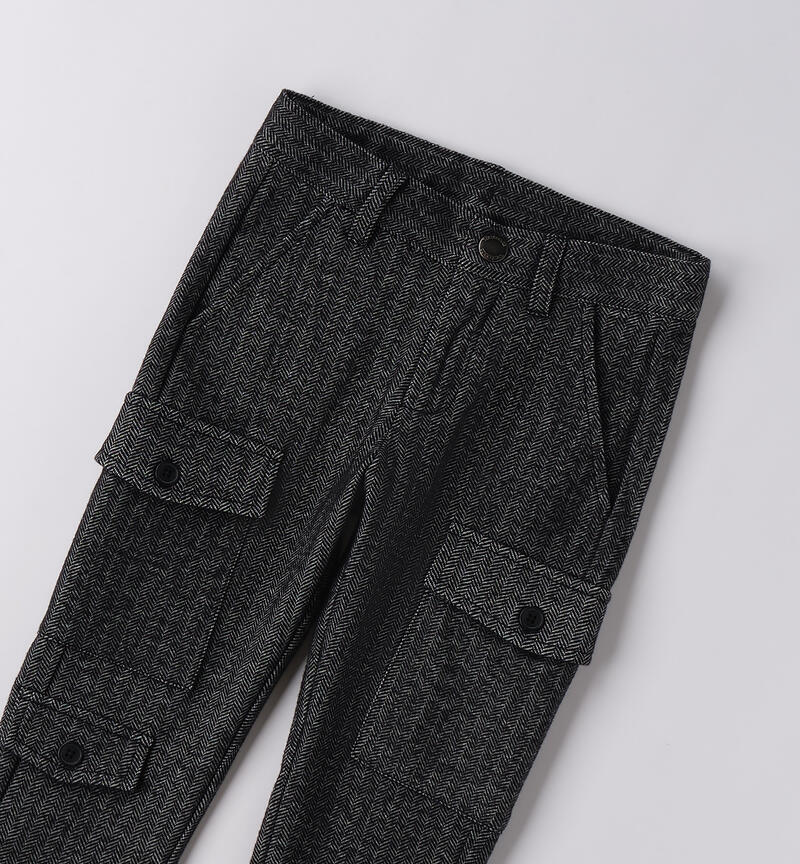 Pantalone da bambino NERO-0658
