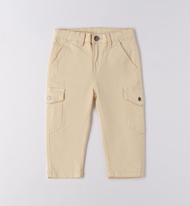 Pantaloni Sarabanda per bambino ECRU'-0164