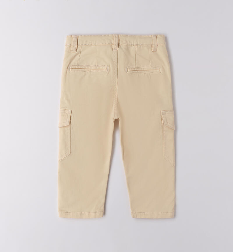 Pantaloni Sarabanda per bambino ECRU'-0164