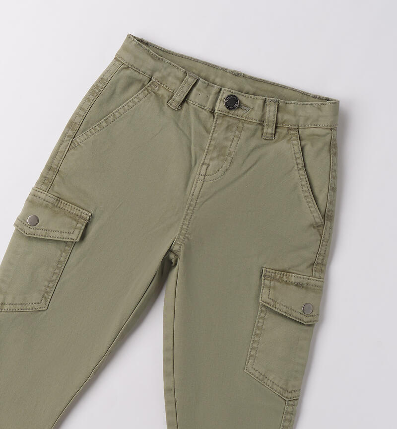 Pantaloni Sarabanda per bambino VERDE SALVIA-4731