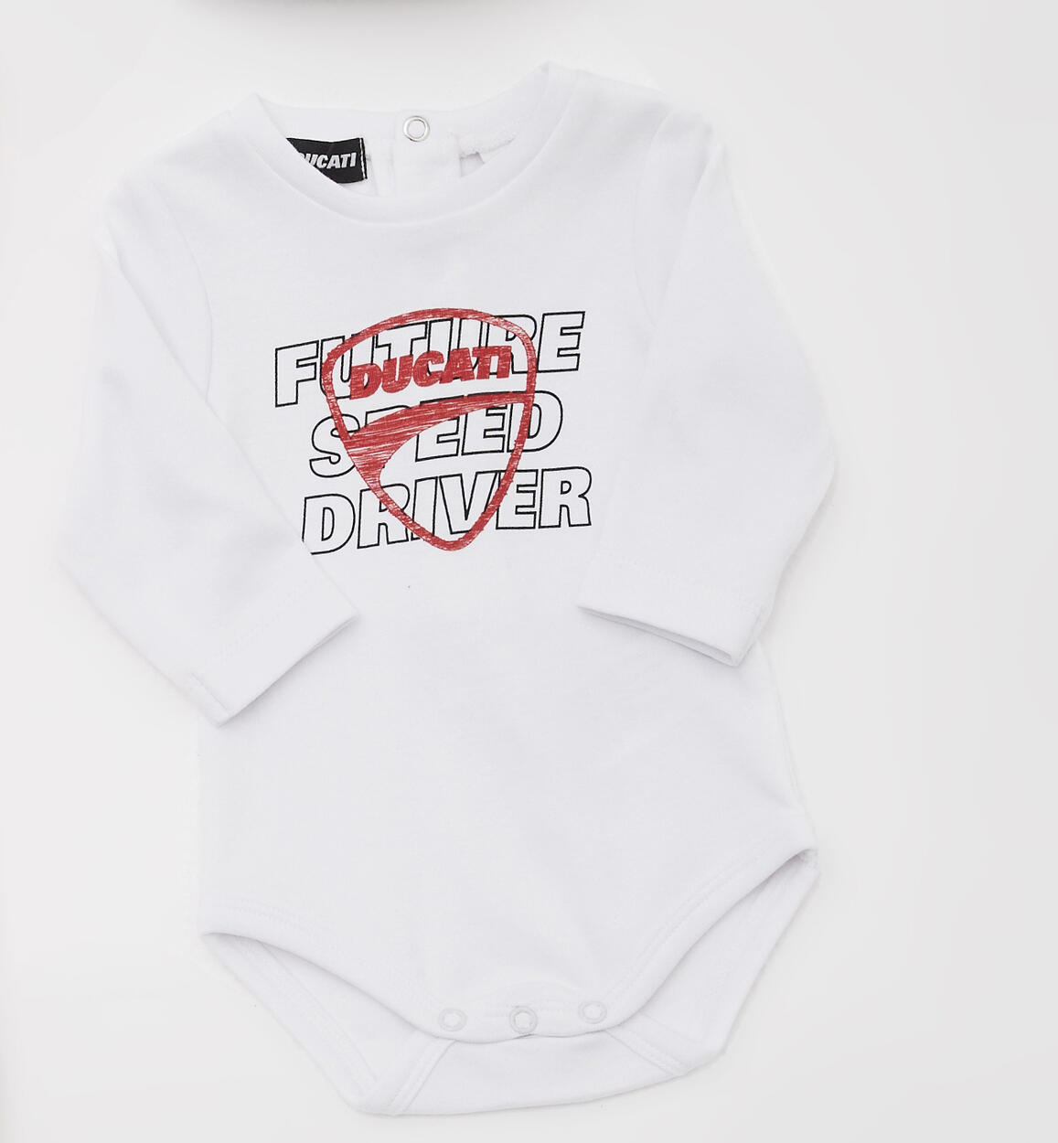 Body neonato Ducati BIANCO