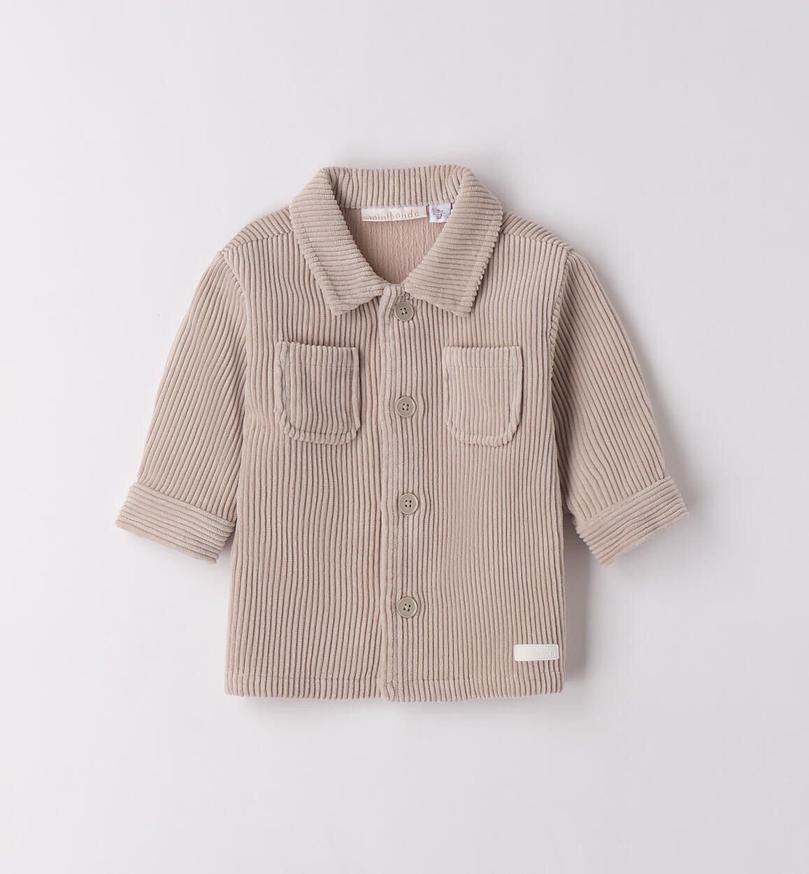 Camicia neonato Minibanda BEIGE