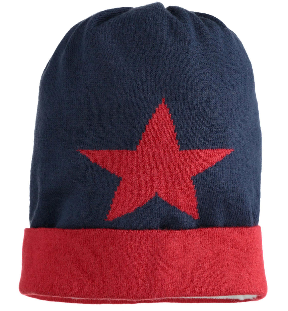 boys navy beanie hat