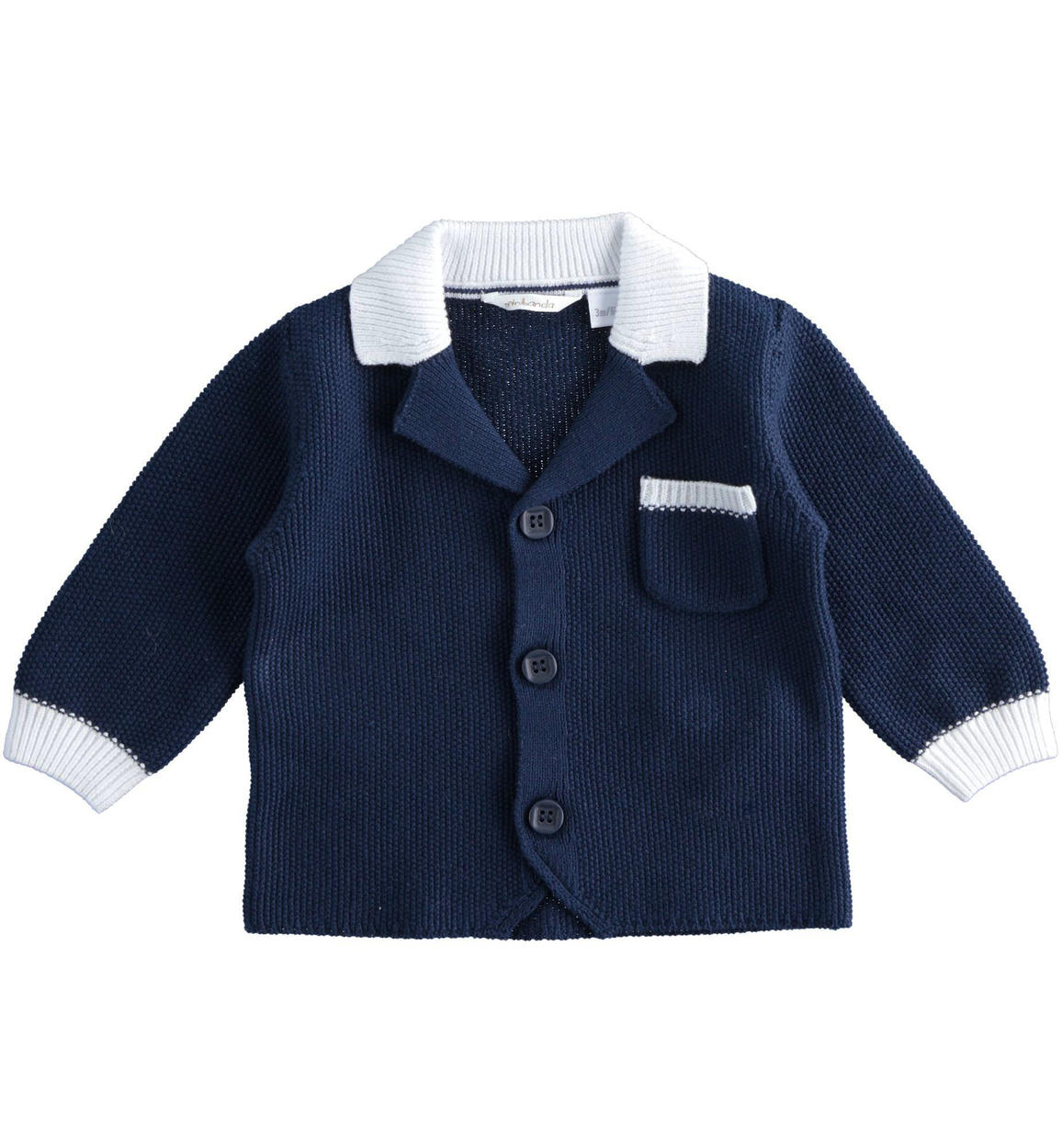 baby boy navy cardigan