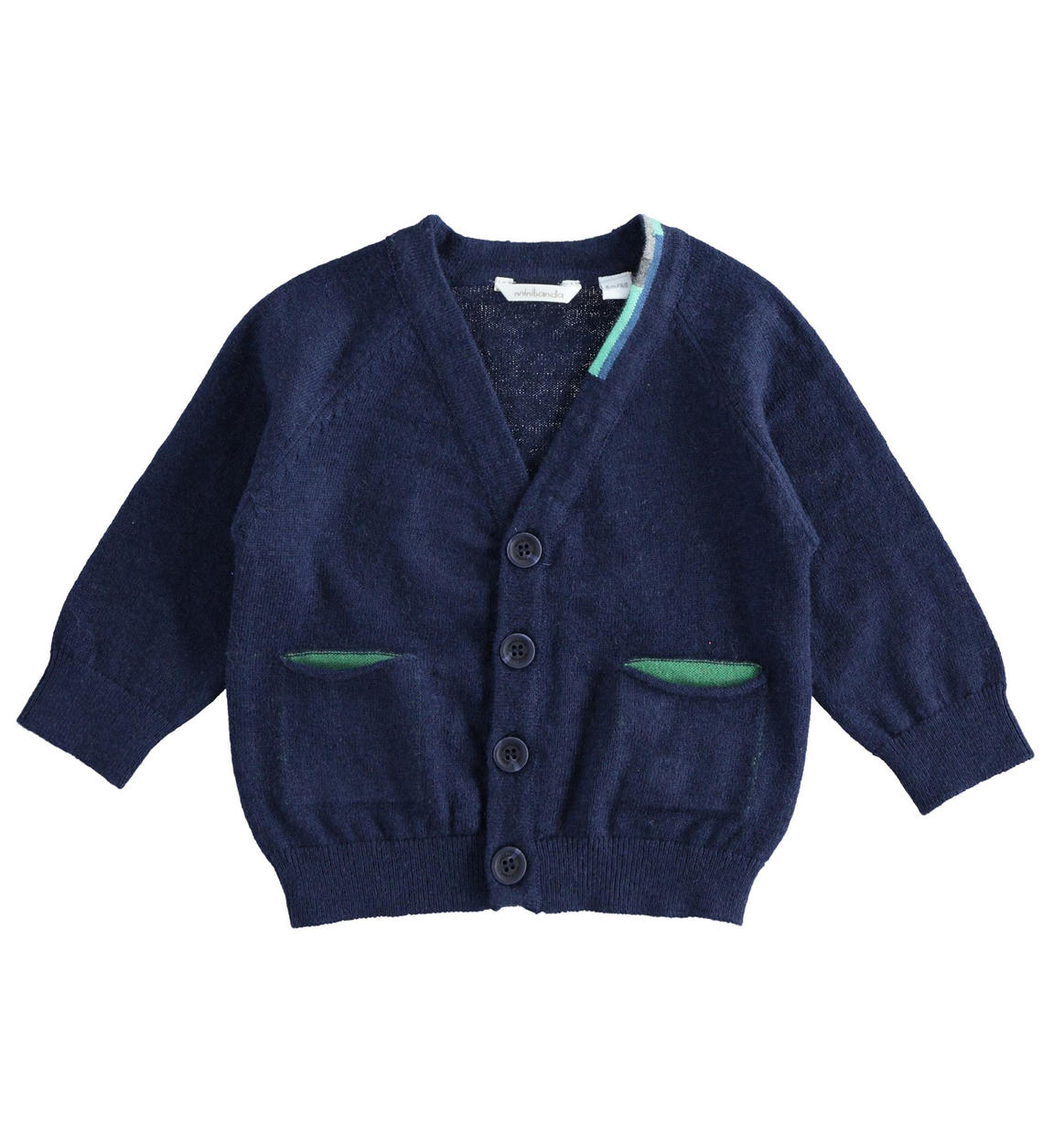 newborn navy cardigan