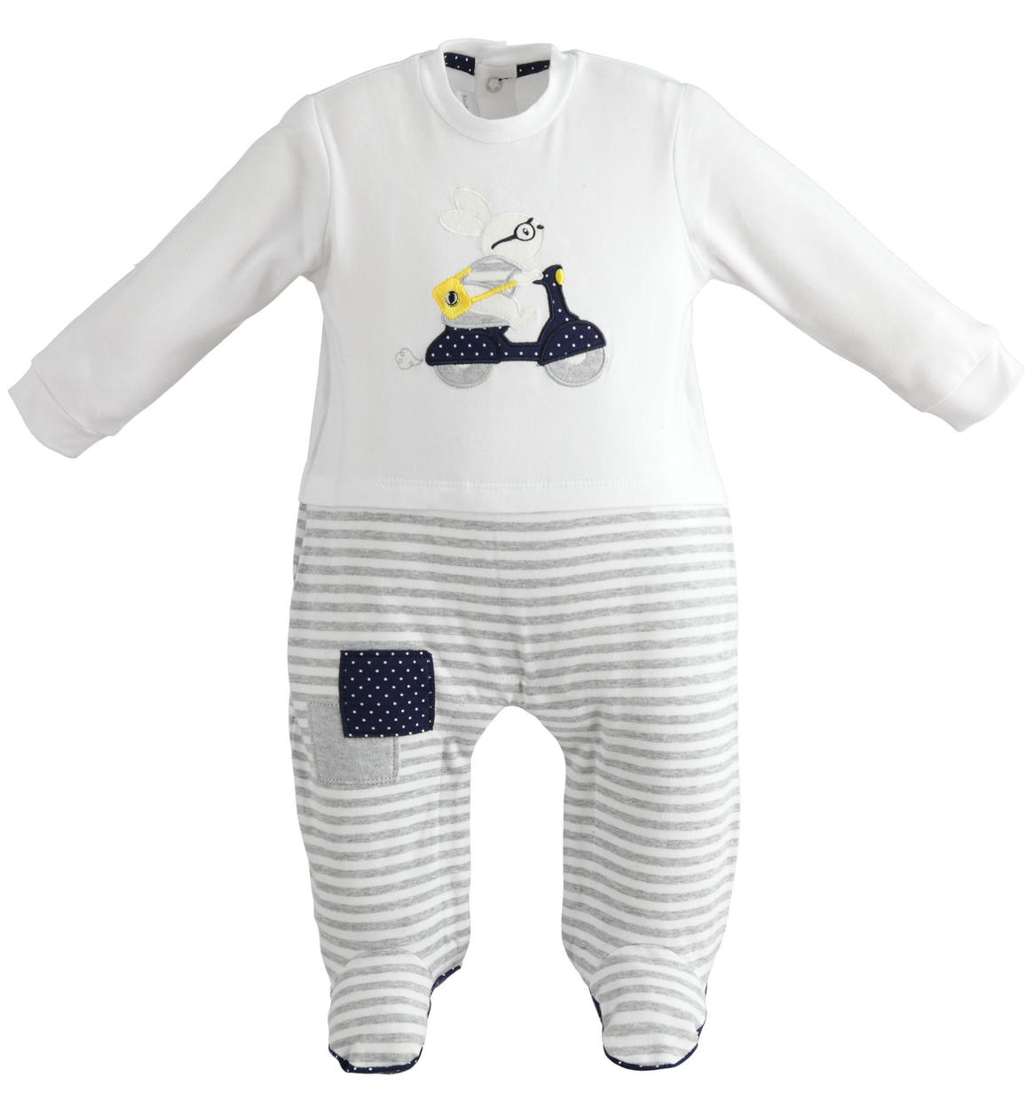 baby boy pjs with feet