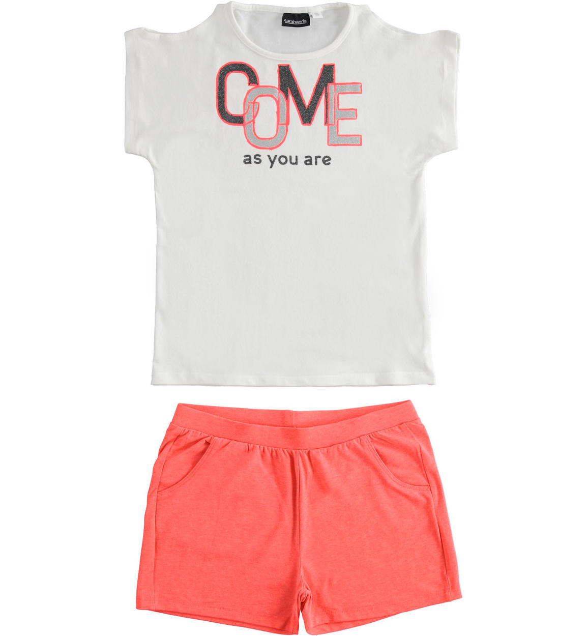 KAPORAL T-Shirt Manica Corta Per Bambine E Ragazze - 100% Cotone Con Stampa Moto E Teschio