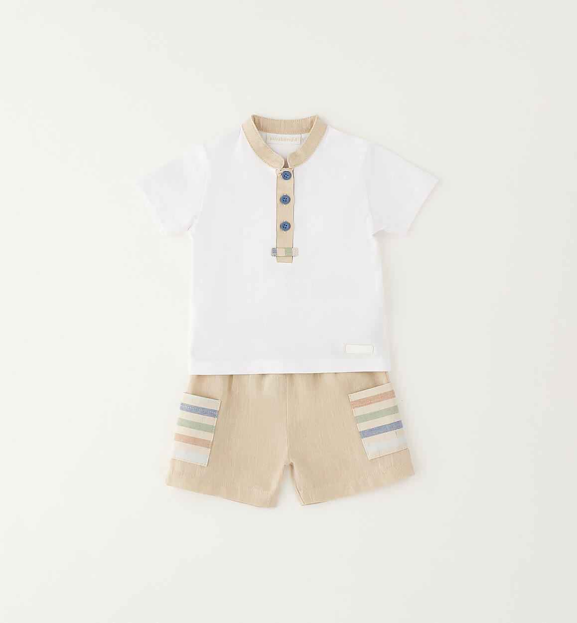 Summer outfit for kids WHITE
