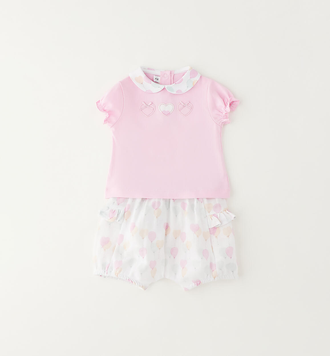 Completo estivo neonata ROSA