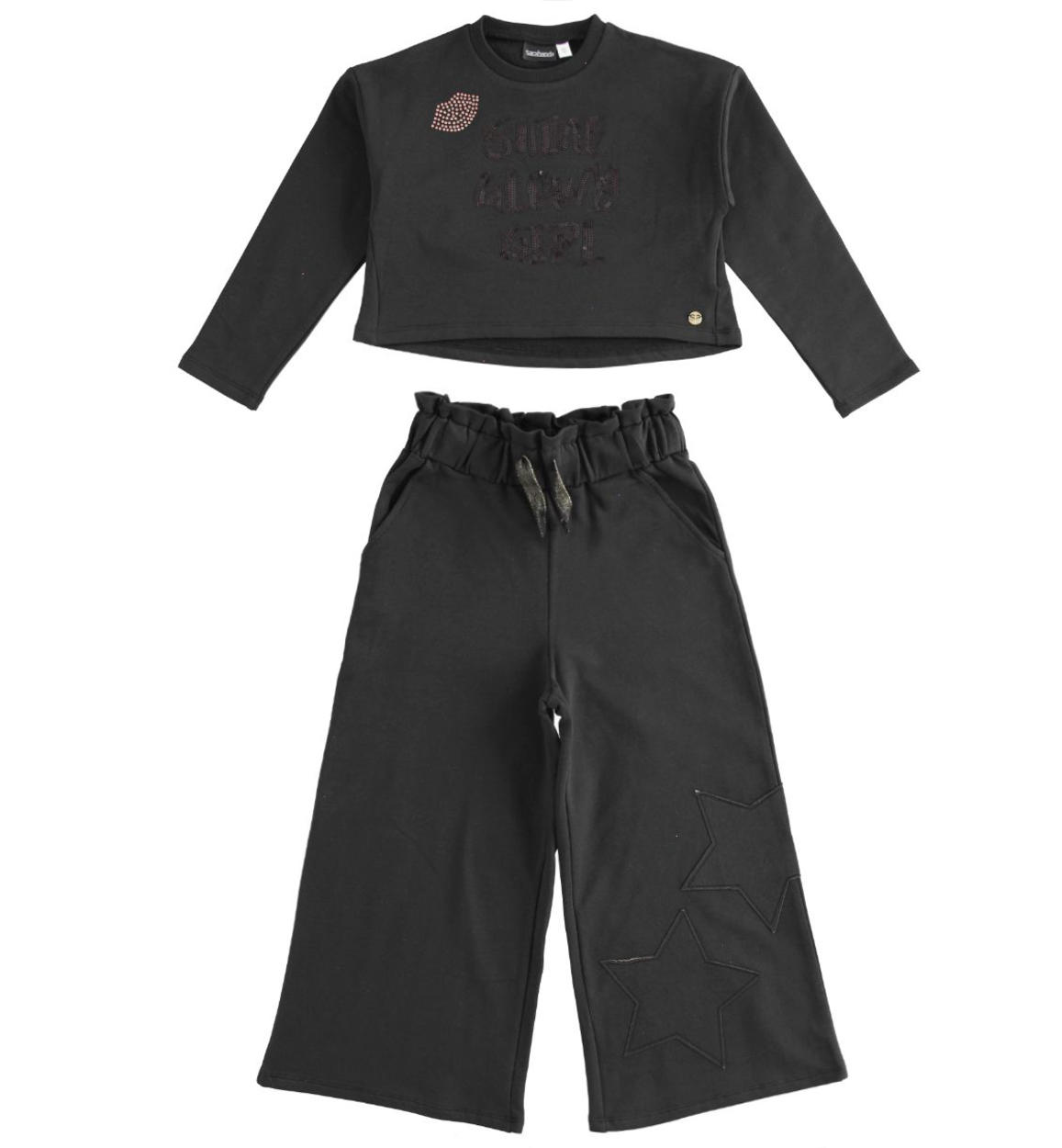 Completo felpa e particolare pantalone - Sarabanda