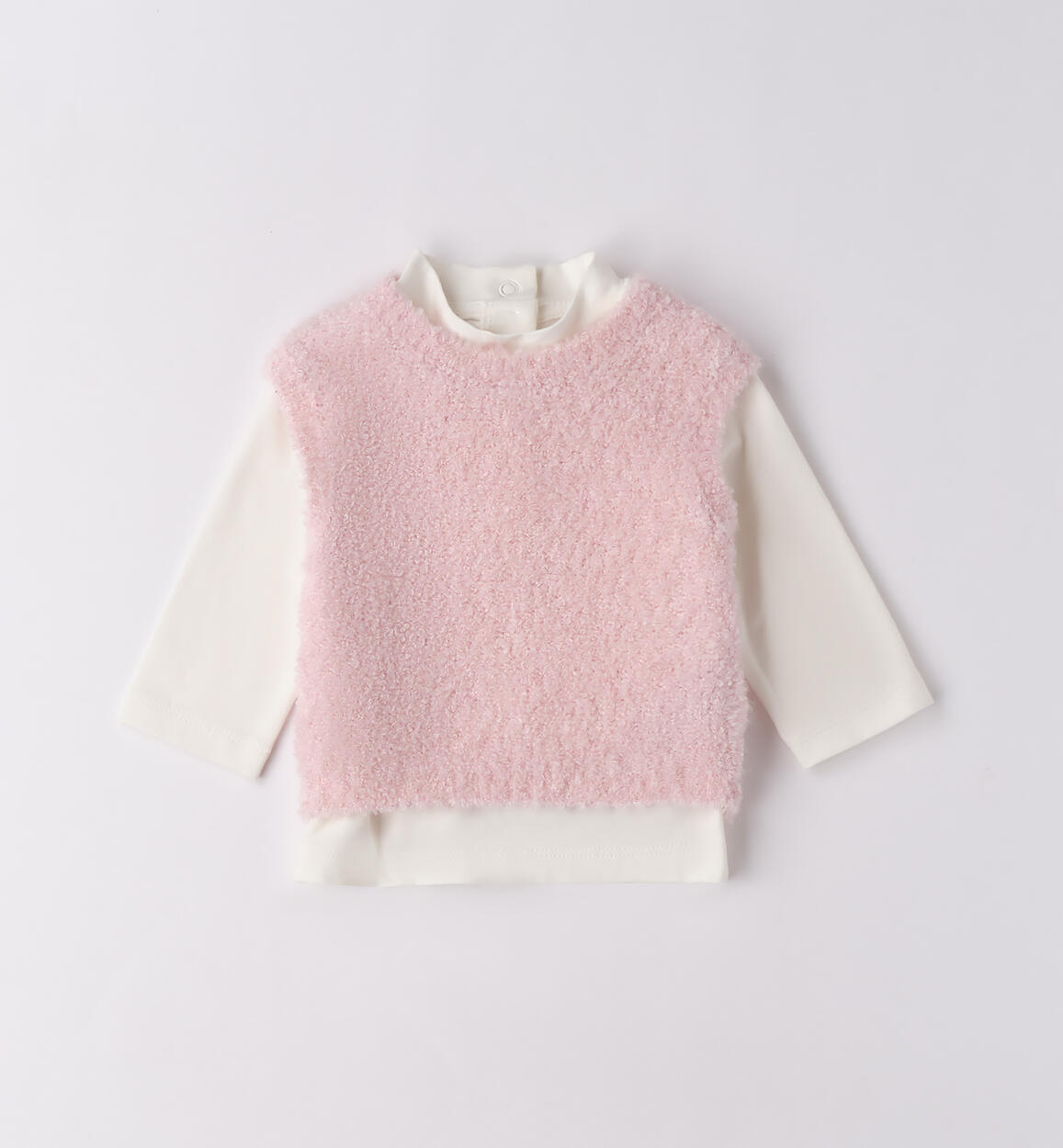 Completo gilet e maglietta ROSA