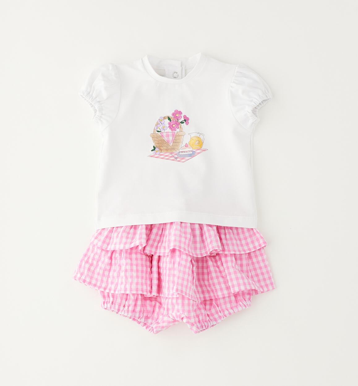 Completo Minibanda per bimba ROSA