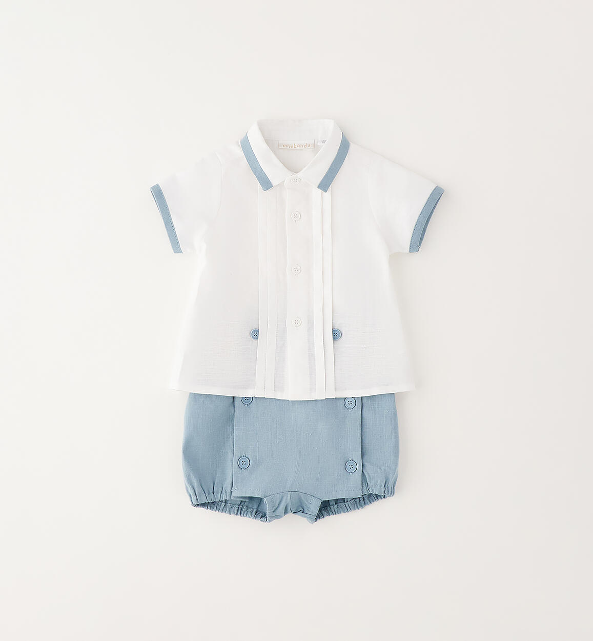 Completo neonato estivo BIANCO