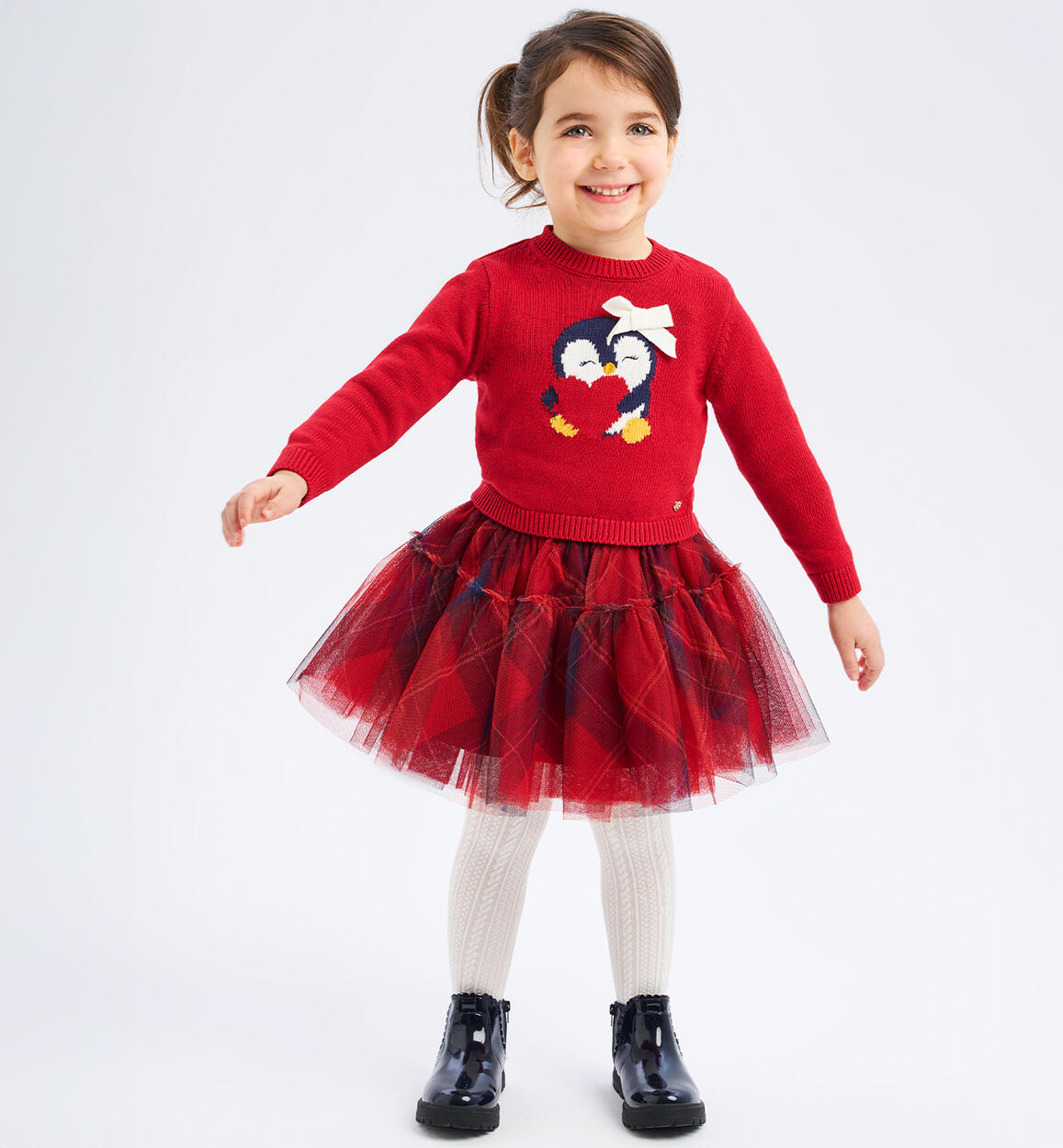 Gonna tulle rossa bambina hotsell