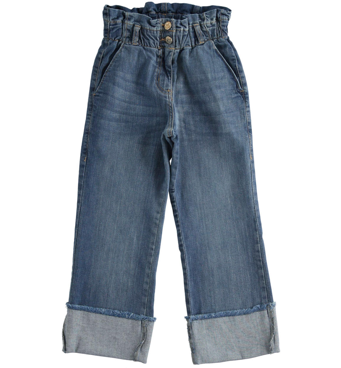 Jeans bambina in denim stretch - Sarabanda