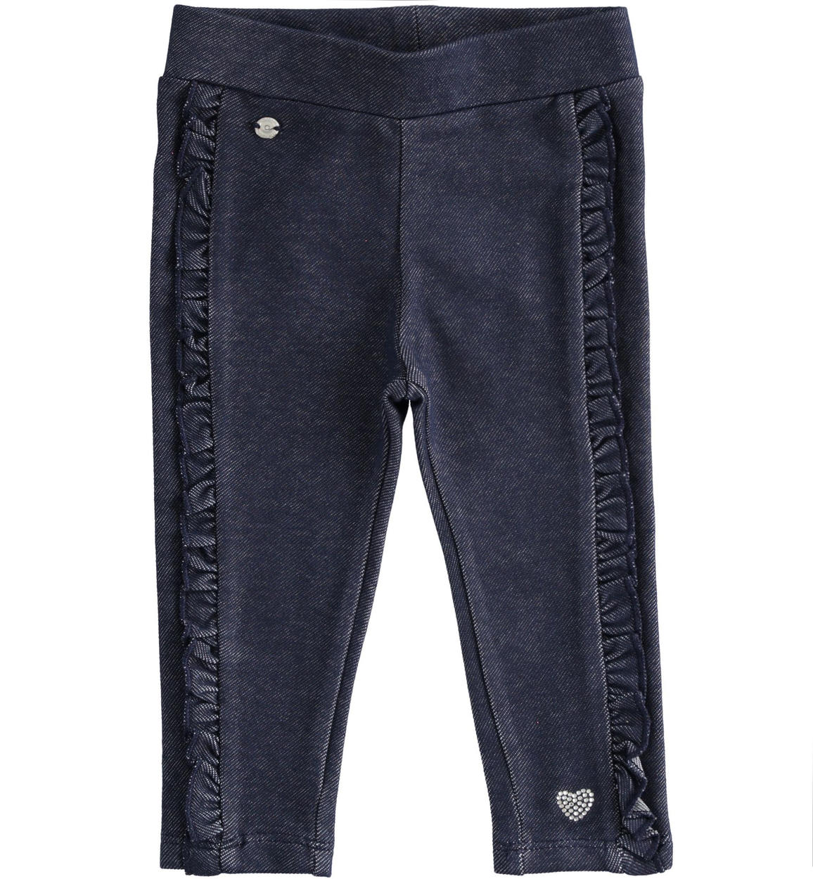 denim effect leggings