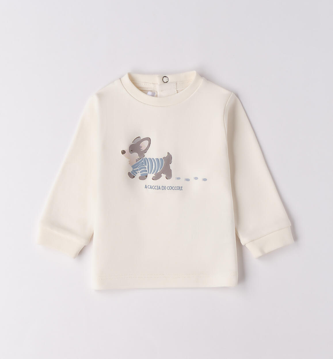 Infant boy top CREAM