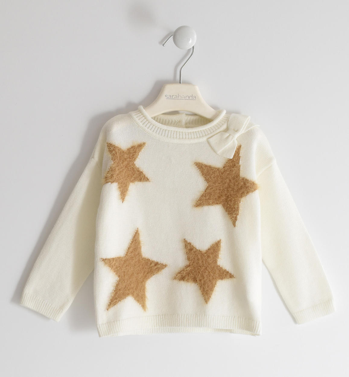 Maglia in tricot con stelle - Sarabanda