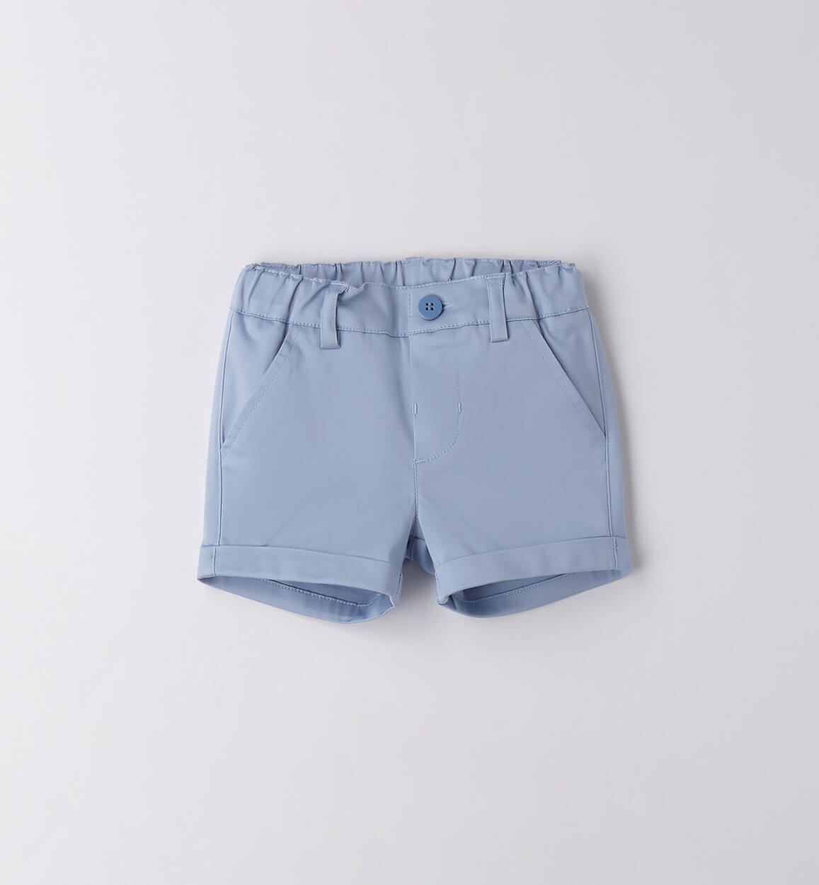 Pantaloncino elegante neonato AZZURRO