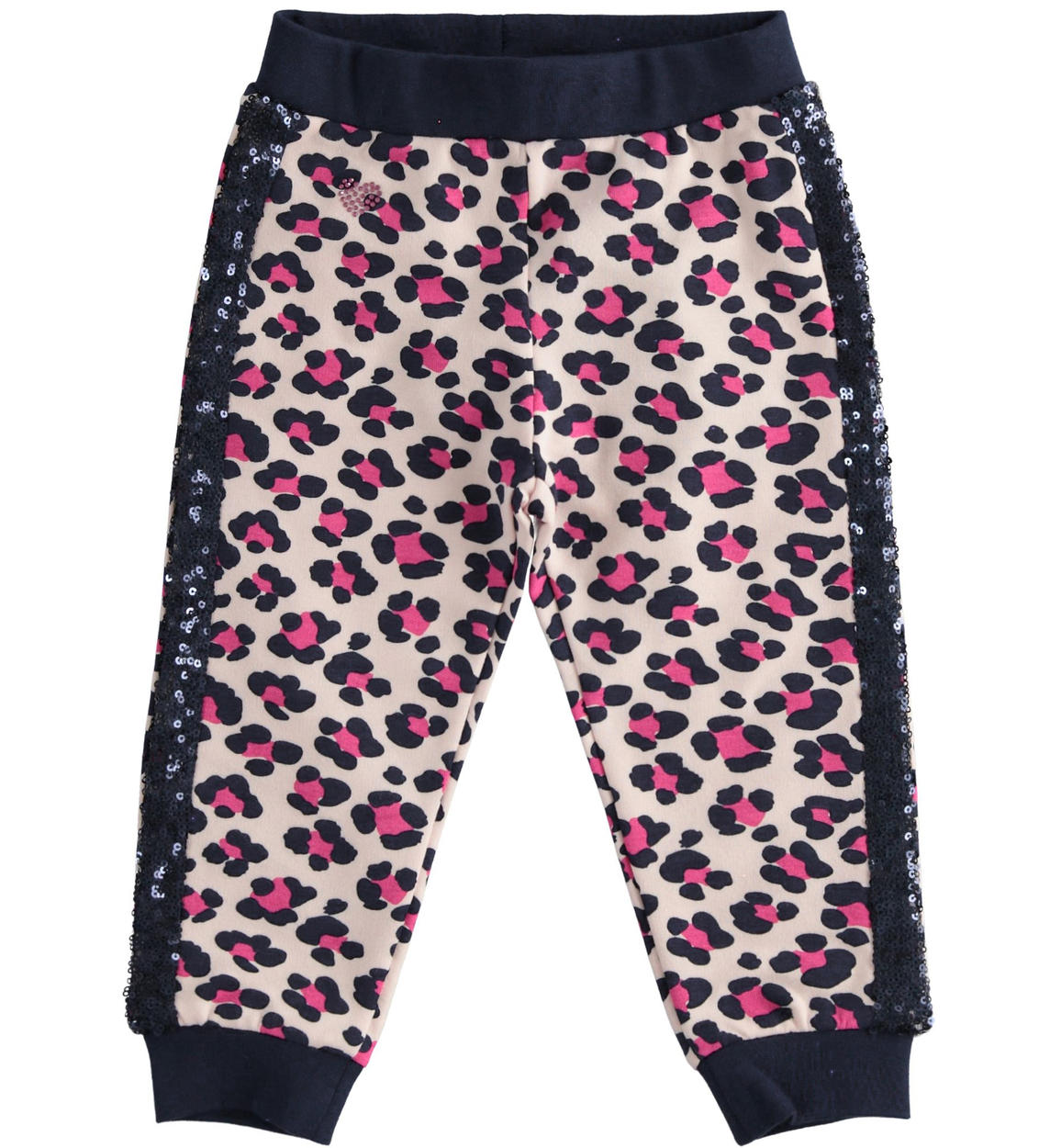 Pantalone in felpa fantasia animalier - Sarabanda