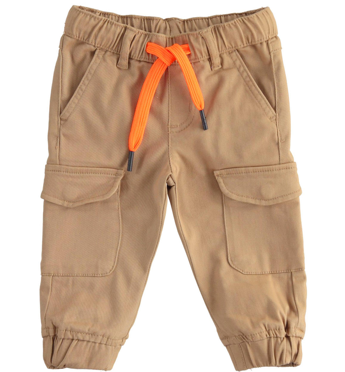 Please Pantaloni cargo in gabardina da bambino PHS7132B78J main image 0