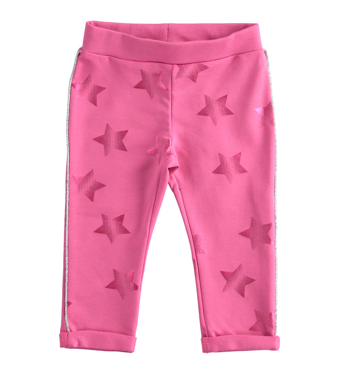 Pantaloni tuta bambina con stampa stelle - Sarabanda