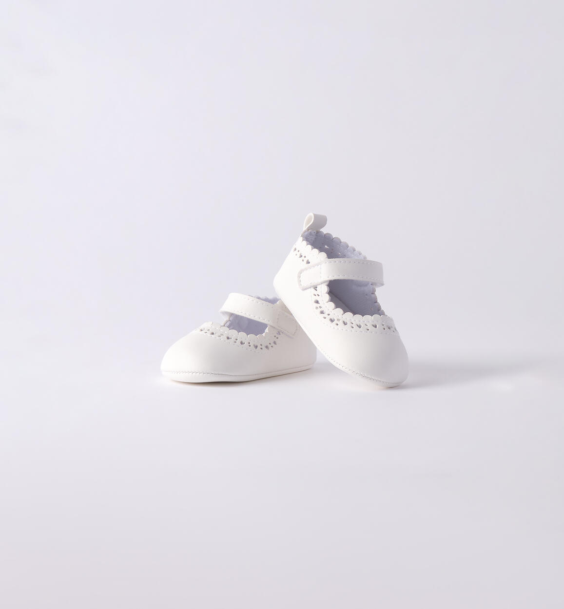 Scarpe cerimonia neonata PANNA
