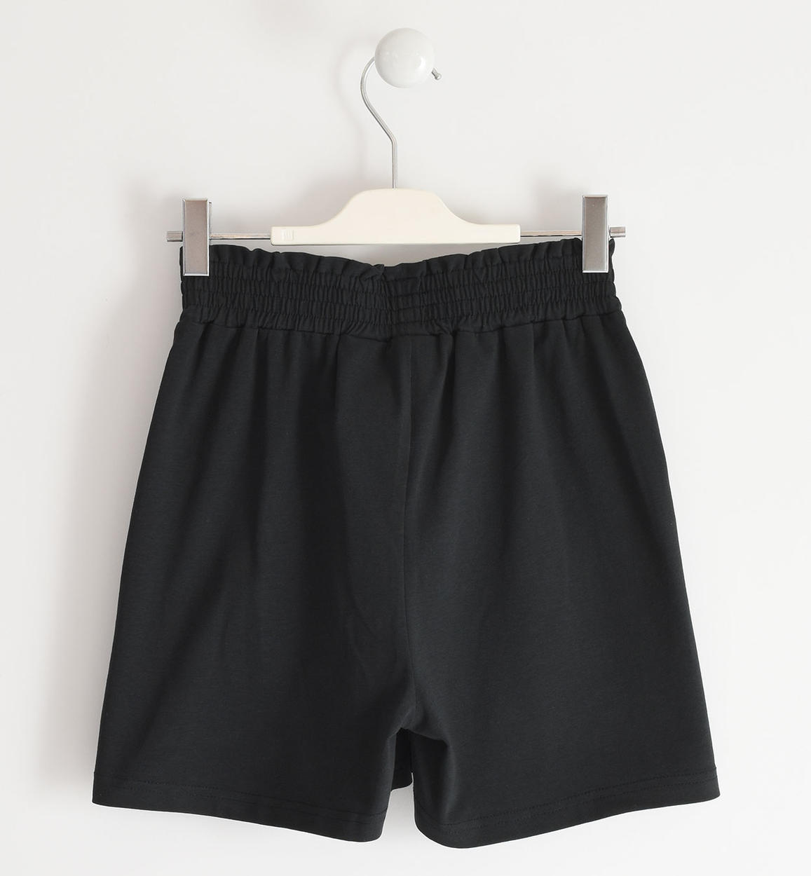 Shorts bambina con fiocco e maxi tasche - Sarabanda