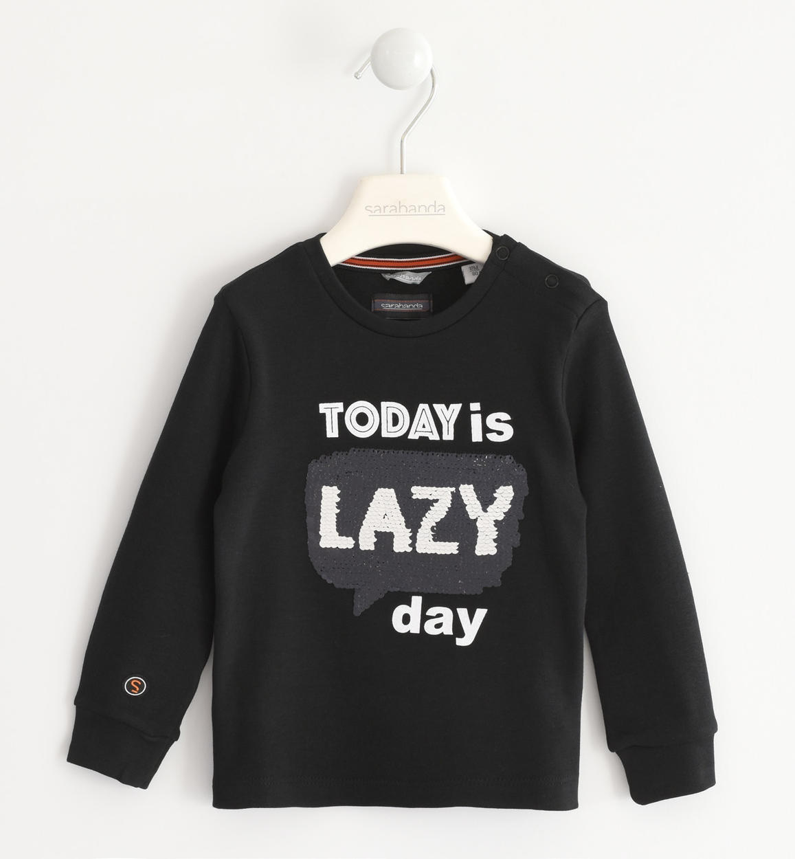 maglietta bambino paillettes reversibili