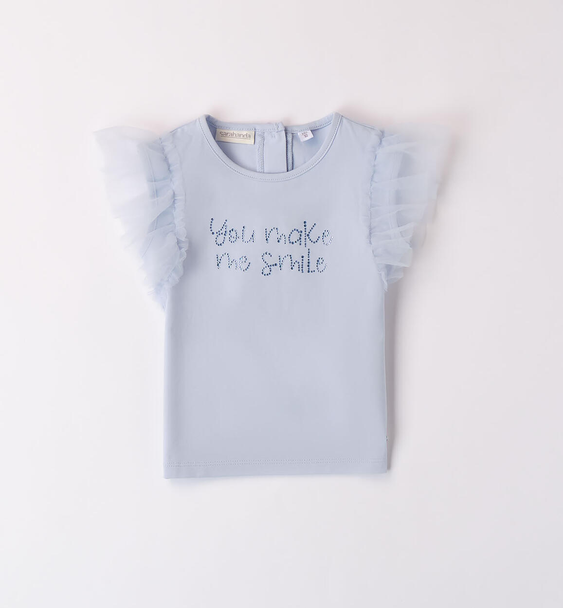 Bing Bunny T-Shirt Top Raglan per Bambina Bianco e Nero a