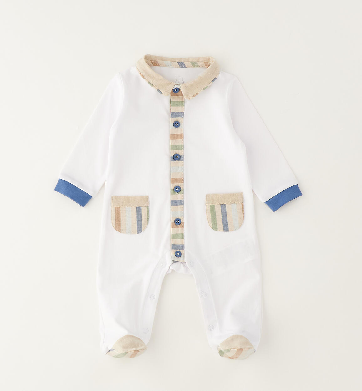 Minibanda baby romper WHITE