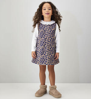 Abito leopardato bambina