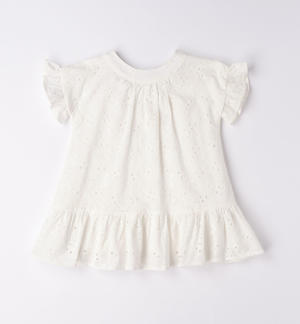 Girl's broderie anglaise dress