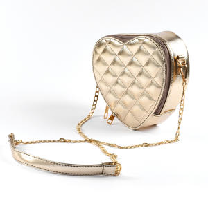 Borsa tracolla bambina a cuore GIALLO