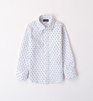 Boys' shirt with all-over pattern