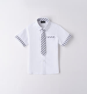 Camicia con cravatta bambino
