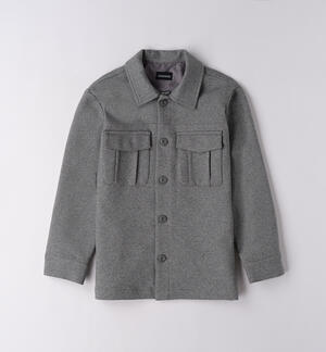 Camicia modello giubbotto ragazzo