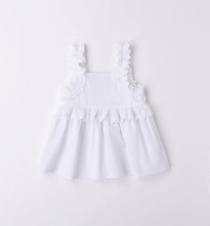 Camicia sangallo bambina