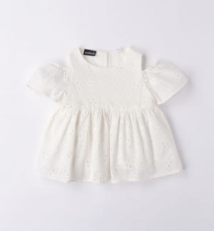 Camicia sangallo bambina
