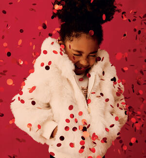 Sarabanda girls' coat