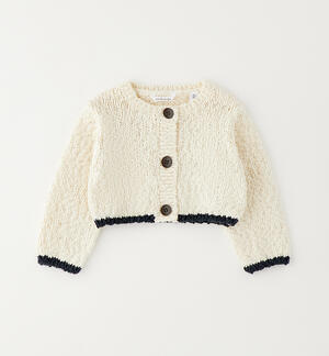 Cardigan neonata cotone
