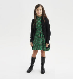 Cardigan nero per ragazza