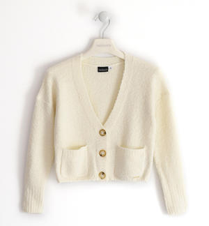 Girl's cardigan with pockets