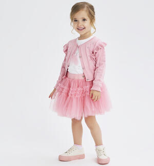 Girls' outfit with tulle