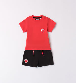 Boys' red Ducati outfit