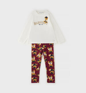 Completo bambina in cotone