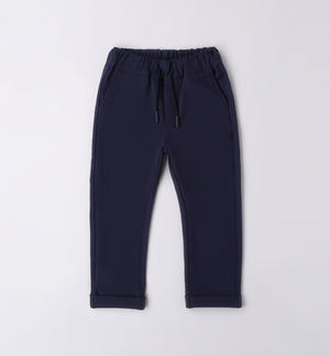 Elegante pantalone bambino in felpa